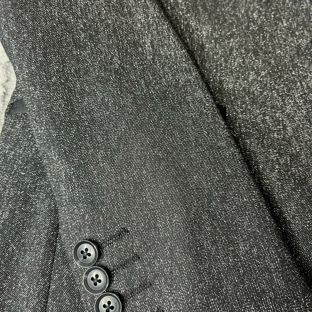 J. Ferrar Slim Fit Charcoal Sparkle Sport Jacket Size 38 Short Slim - Picture 6 of 11